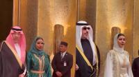 جدل واسع يصاحب ظهور الأميرات السعوديات بالقفطان المغربي في حفل زفاف نجل سلطان بروناي